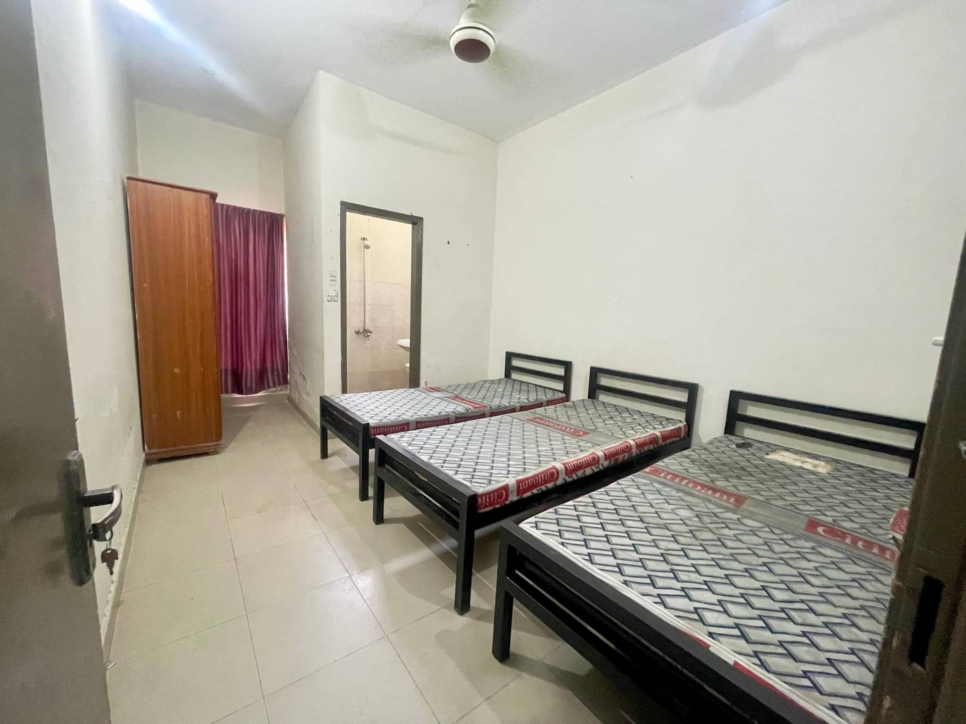 Three Seater Room at Rayan Girls Hostel